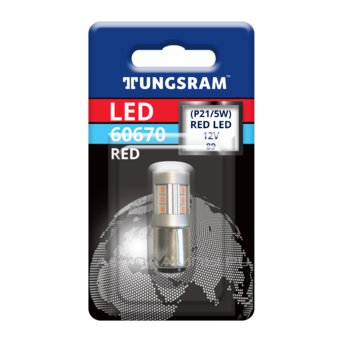 W21W 12V-LED (W3x16d) Red 3,0W (бл.1шт.) 93117024 60720 BL1