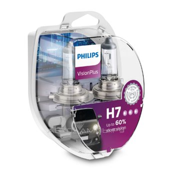 H7 12V- 55W (PX26d) ( +60% света) Vision Plus (2шт.) -39938728 12972VPS2